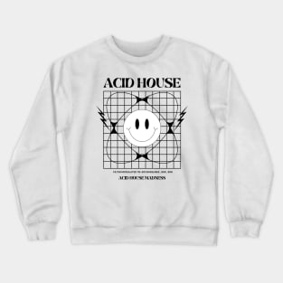 ACID HOUSE  - 303 Grid Madness Crewneck Sweatshirt